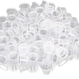 Tattoo Ink Cups � Assorted Sizes Disposable Clear Ink Caps � Professional Tattoo Supplies for Pigment & Ink Mixing � Non-Spill Design for Tattoo Artists & Permanent Makeup (M)-image-2
