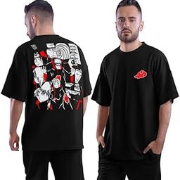 Naruto Akatsuki Unisex Anime Hoodie for Men & Women 100% Cotton Naruto, Jujutsu Kaisen, Goku, Gojo, Bleach Anime Printed Hoodies-image-32