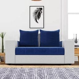 Blisscraft Urbanoza 2 Seater Fabric Sofa Set (Blue)-image-54
