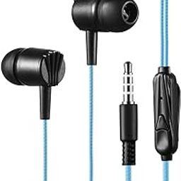 Drumstone (𝟏𝟓 𝐘𝐞𝐚𝐫𝐬 𝐰𝐚𝐫𝐫𝐚𝐧𝐭𝐲 Stereo Earphones – Blue | High Definition Sound with Deep Bass | Wired in-Ear Design with Built-in Mic | Tangle-Free Cable | Lightweight & Comfortable Fit-image-63