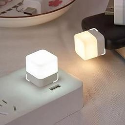 Revwd - Mini USB LED Light, Flexible USB Ambient Light, Mini LED Light, Portable Car Bulb for Bedroom, Bathroom & Kitchen Use | Plug in Night Light Bulb (Warm White)-28
