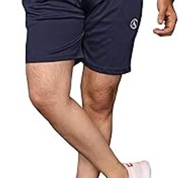 Solid Self Design Men Navy blue Regular Shorts - Comfortable Stylish Casual Wear for Everyday Gym and Sports Navy blue-size XL-image-94