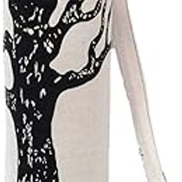 ICC Yoga Mat Bag Carrier Full-Zip Exercise Yoga Mat Carry Bag for Women Men with Multi-Functional Storage Pockets and Adjustable Shoulder Strap 26X6 Inches (Black and White Tree)-image-109