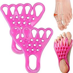 XIBO Toe Stretcher High Elasticity Toe Stretchers Separators with Bump Massage Points 1 Pair Toe Spacers to Correct Bunions-picture-8
