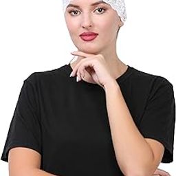 Net Tube Design Muslim Women Under Hijab Cap-image-71