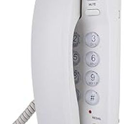 Diyeeni Wall Mount Landline Telephone Extension No Caller ID. Home Phone for Hotel y Family Business Telephone for Hotel and Family.(White)-23