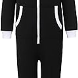 Hooded Onesie Pajamas Adult Unisex Jumpsuit Sportwear Christmas Matching Family Costume Zipper Sleepwear Homewear-image-22