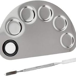 AY Cosmetic Makeup Palette Spatula Foundation Mixing Tool, D Shape-29
