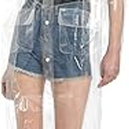 Rain Ponchos Transparent Raincoats With Hood For Adults Clear Raincoat For Women And Men-picture-36