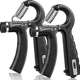 Pheonix Adjustable Hand Grip Strengthener, Hand Gripper With Counter for Men & Women for Gym Workout Hand Exercise Equipment, Set of 2-picture-29