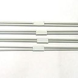 Strala Knitting PINS (White, 2 Pieces Each) - Set of 4 (No-8,9,10,11) & Strala Steel 9,10,11,12,13 No Crochet Hooks (kiroshiya) Knitting Needles for Sewing Craft Woolen Cloth (Pack of 5)-picture-1
