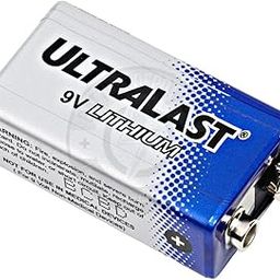 Ultralife 9V Lithium Battery U9VL-J Aluminum Housing-24