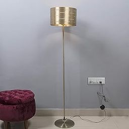 PHILIPS Aluminium Floor Lamp (Matt Gold)-picture-22