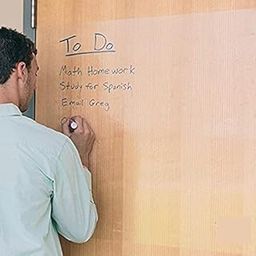 RBD Whiteboard Wall Sticker Self-Adhesive Clear Medium Peel & Stick Decal size A4 Dry Erase Removable Message Board( Pack of 4 ) FREE 2 MAGNETIC BOOK MARK )…-16