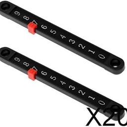 SAZ DEKOR 20x2 Pieces Foosball Score Counters Table Football Scorekeeper Scoring Units-image-50