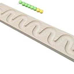 Kancha Marble Run Track Kancha Wood Quality Track Toy for Kids, Wooden Gift for Kids Toy, montessory Toy Birthday Pack of 1-image-53