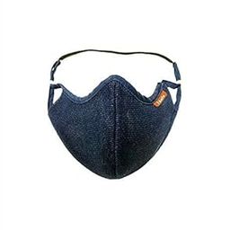 Lifezen Isafe Reusable Mask Brown colour cotton skin friendly, soft on ear with neck hanging option, Cover Full Face Anti-Dust, Washable, Breathable, and Reusable Mask for Unisex-13