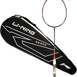 Li-Ning Windstorm Nano 780 Lite Professional Carbon Fibre Badminton Racquet (Navy/Orange) Carbon Fiber-picture-2