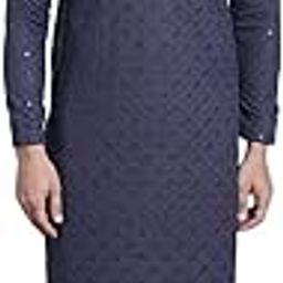 (Since 1958 Men's Pure Cotton Sequence Kurta & Pyjama Set-image-10