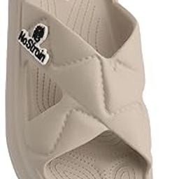Women's Waterproof Cross Strap Sandals | Cushioned Soft Sole | Non-Slip EVA Slip-On Sandals-picture-14