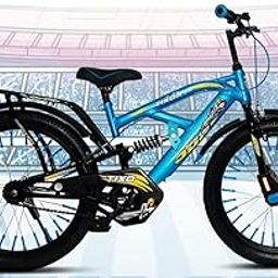 Universal Kids Cycle in 20" Wheel Size with Rear Suspension with Fat Tyres for Age Group 7 to 9Years (Available in Mix Colours)-image-28