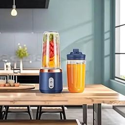 CARTNOVA‚Powerful Portable Electric Juicer: Blend Smoothies & Juices Effortlessly - Stainless Steel Blades, Automatic Operation, Ideal for Kitchen & Travel-image-7