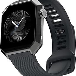 Anarc Smart Watch–1.85” AMOLED Octagonal Display I Stainless Steel–Designed in London I HiSilicon Processor I 6-axis Motion Sensor I Precise Heart Rate & SpO2 Monitoring I IP68 Water Resistant-1