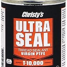 Christy's Ultra Seal T-10,000 PTFE Thread Sealant, White, 1/4 Pint (118 ml), (RH-UST10-QP)-image-69