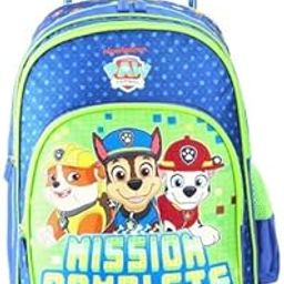 Paw Patrol School Trolley Bag for Kids – Durable, Lightweight Backpack with Padded Straps, Smooth Wheels & Spacious Compartments – Fun Design for Little Rescuers – 16 Inches-image-15