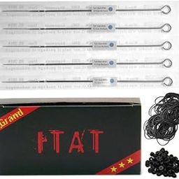ITAT Ultra Premium Professional Long Bar Needles #12 Round Shader 50 Pack (1207RS)-image-21