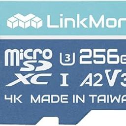 LinkMore 256GB Micro SDXC Card, A2, UHS-I, U3, V30, Class 10 Compatible, Read Speed Up to 160MB/s,Write Speed Up to 120MB/s, SD Adapter Included-31