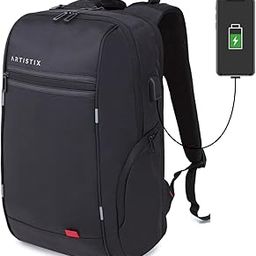 Artistix Onyx Anti Theft 15.6 inch Laptop cum Travel Backpack, Black (32 Litre, 46 cm)-picture-25