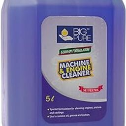 BIG Pure Industrial Machine & Engine Cleaner, 5L, German Formulation to remove oil, grease and carbon from engines, pistons and castings.-11