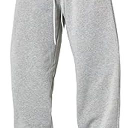 Men's/Unisex Open Bottom Drawstring Pure Cotton Stretchable Baggy Jogger Pants-image-38