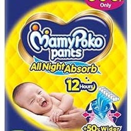 MamyPoko Pants All Night Absorb Baby Diapers, New Born/X-Small (NB/XS), 42 Count, Upto 5kg-image-101