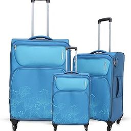 Fabric Soft 68 Cms -Spinner Suitcase(Kam-123_Blue)-39