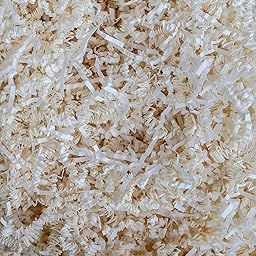 Alvika - 100 Grams - Beige/Cream - Soft & Thin Crinkle Cut Paper Shred Filler great for Gift Wrapping, Basket Filling, Birthdays, Weddings, Anniversaries, Valentines Day, and other occasions-image-1