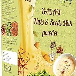 Spag Herbals MATCHA Badam Nuts Seeds mix milk drink kashmiri kesar Saffron nutritious healthy refreshing powder 800gms-image-8