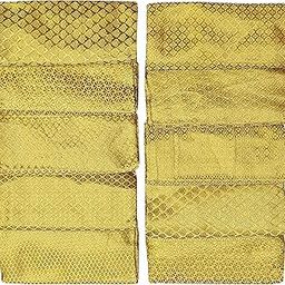 Women's Unstitched Jacquard Blouse Fabric - Pack of 10 | Gift Set for Indian Festivals And Ocassions-image-14