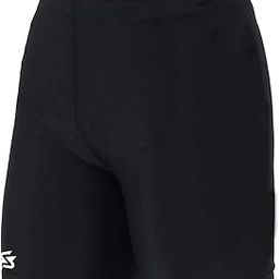 Sportinger Men's Compression Sports GYM cycling running Shorts Half Tights (L, BLACK)-picture-52