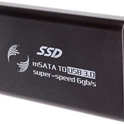 atdaraz M2 to USB 3.0 mSATA to USB 3.0 1.8" SSD Portable Casing/Enclosure Super Speed 6gp/s(Random Colour)-image-23