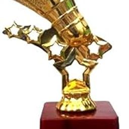 TMW Award for Best Badminton Player 20cm for The Champ of Today Shuttle Cook Trophy-image-7