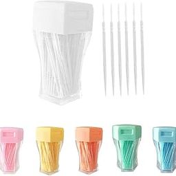 Enakshi® 200Pcs Double Head Interdental Brush Dental Floss Teeth Oral Clean White|Health & Beauty | Health Care | Other Health Care Supplies-image-95