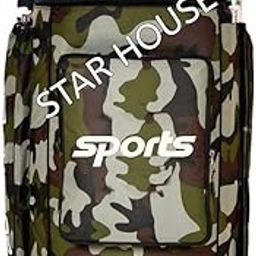 Branded New Cricket Kit Bag with Special Bat Holder On The Side, Duffle Kit Bag, Backpack, Full Size with Shoulder Straps-image-77