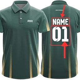 Dika Sports Custom Football Jersey Cricket t-Shirt Breathable Sport t-Shirt Jersey for Boys | 2 Year to 5XL-image-75