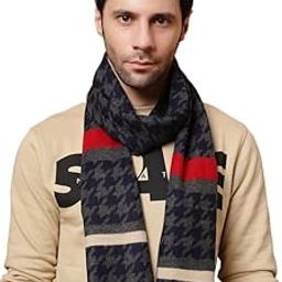 Men's Winter Warm Woolen Soft Muffler-image-105