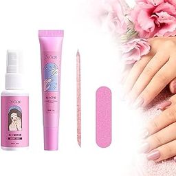 HEAVENGLOW Nail Glue Remover Kit Beauty with Tool for Nail Tip Fake Nails Tips Press on-image-87