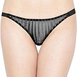 Women’s Striped Low-Rise Panty Brief, Made of Super Combed Nylon Elastane, Antimicrobial, Soft No-Marks Elastic Waist, Stylish Everyday Innerwear for Teens-picture-46