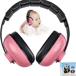 Alitamei Baby Ear Protection Noise Cancelling Headphones For Kids Noise Reduction Hearing Protection Earmuffs For 0-3 Years Babies, Toddlers, Infant (Redrose)-11