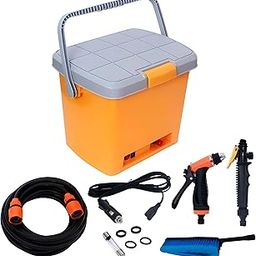 High Pressure Car Washer - Portable Electric Car Washing Machine, Compact and Heavy Duty Car Pressure Washer with Hose, Mobile Car Wash System for Home Use and Detailing-image-16